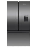 Fisher & Paykel RF610ADUB5 569L French Door Refrigerator Black Stainless