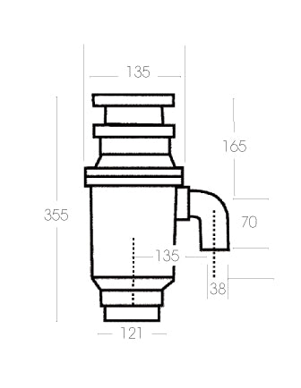 Parmco GD-2 Standard Waste Disposal Unit