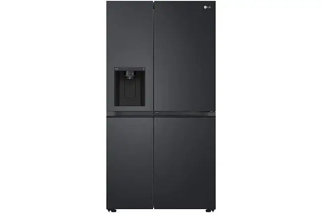 GS-D600MBLC LG 635L Side by Side Refrigerator Matte Black