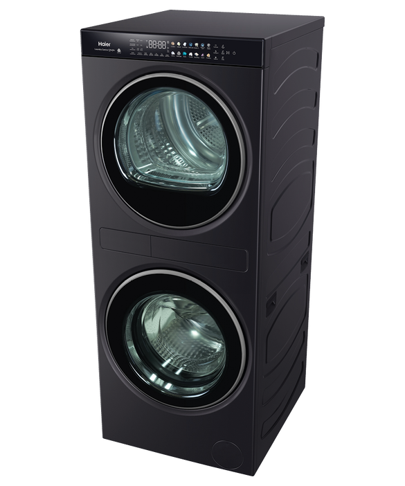HLC1290CTB1 Haier 12kg Washer + 9kg Dryer 600 Series Laundry Centre
