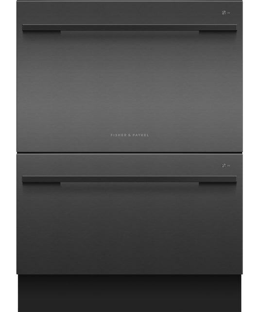 Fisher & Paykel DD60DDFB9 Designer Double DishDrawer Black