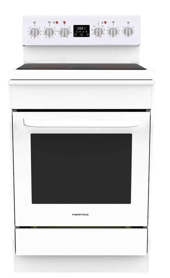 Parmco FS60WC8 Freestanding Ceramic Stove with Electric Oven 8 Function