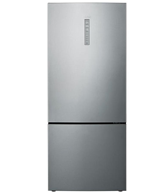 Haier HBM450SA1 Silver Bottom Mount Fridge Freezer