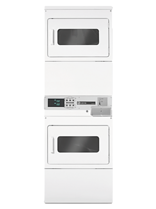MLE27PD MAYTAG COMMERCIAL ELECTRIC STACK DRYER coin operated