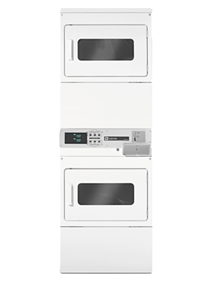 MLG27PD MAYTAG COMMERCIAL GAS STACK DRYER coin operated