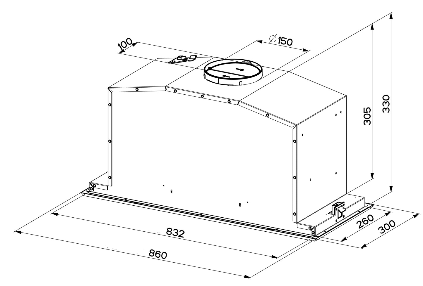 Award PPS862/3-SI 86cm Low Noise Powerpack
