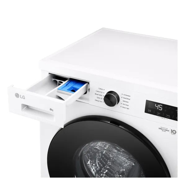LG WV1-1208W 8kg Front Load Washer
