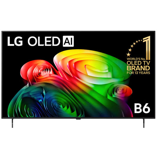 LG OLED55B66LA 55" LG OLED AI B6 4K Smart TV 2026