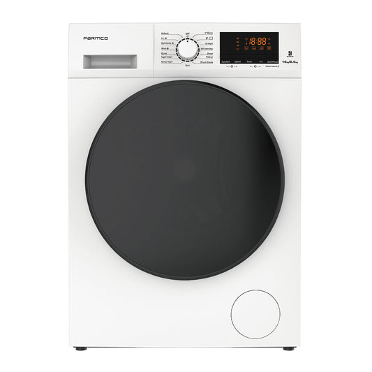 Parmco WD106WF02 6KG Dryer Condensor / 10KG Washer, White