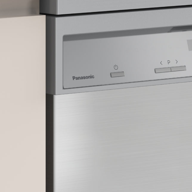 Panasonic NP-6F3MUQNZ 14 Place Dishwasher Stainless Steel