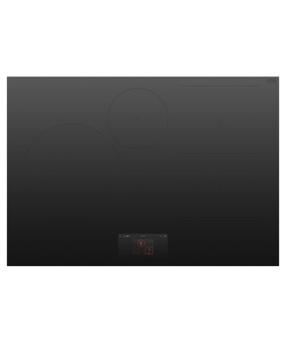 Fisher & Paykel CI764DTTB1 76cm Series 9, 4 Zone Induction Cooktop Black