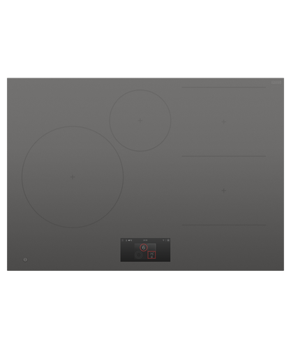Fisher & Paykel CI764DTTG1 76cm Series 9, 4 Zone Induction Cooktop Grey