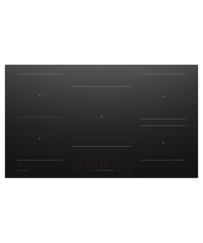 Fisher & Paykel CI905ZCTB2 90cm Series 5, 5 Zone Induction Cooktop Black