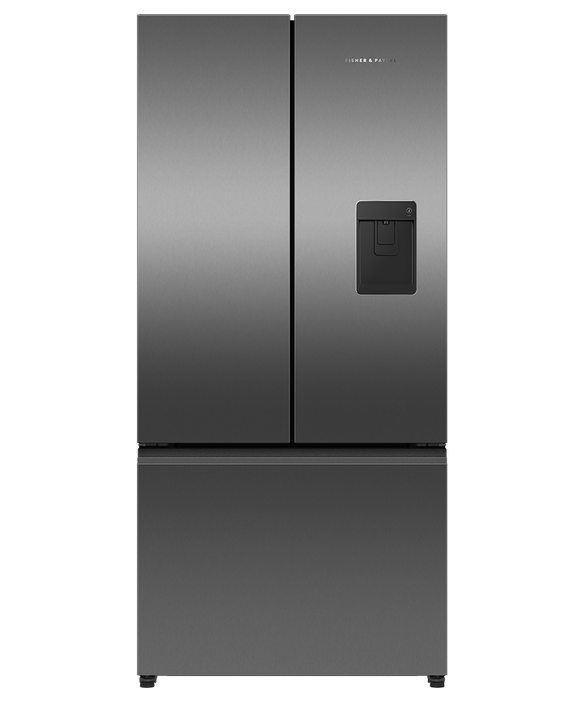 Fisher & Paykel RF505ANUB1 511L French Door Refrigerator Black Stainless