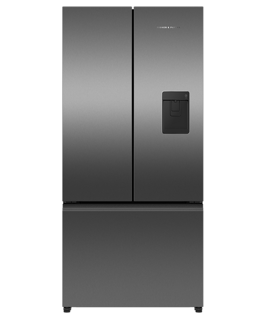 Fisher & Paykel RF505ANUB1 511L French Door Refrigerator Black Stainless