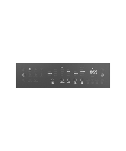 Fisher & Paykel WH8060PG5 8kg Series 5 Contemporary Front Loader Washer Graphite