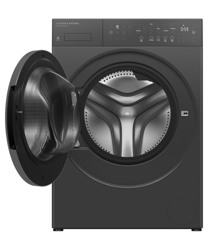 Fisher & Paykel WH8060PG5 8kg Series 5 Contemporary Front Loader Washer Graphite