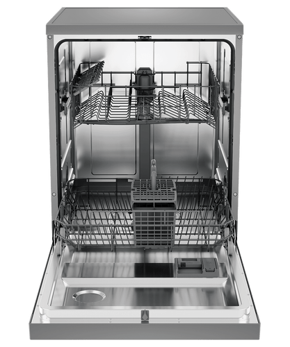Haier HDW13F0PS1 60cm Silver Dishwasher
