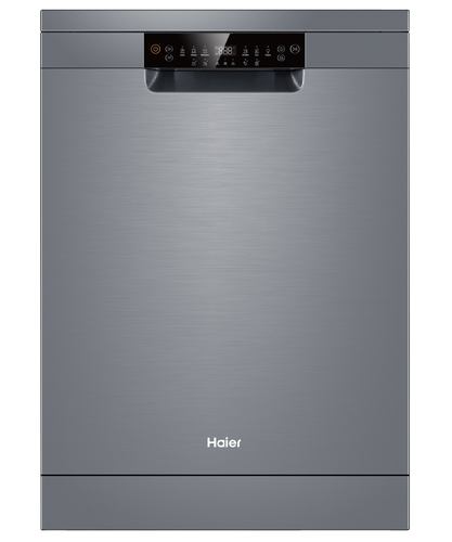 Haier HDW15F1S1 60cm Silver Dishwasher Series 500