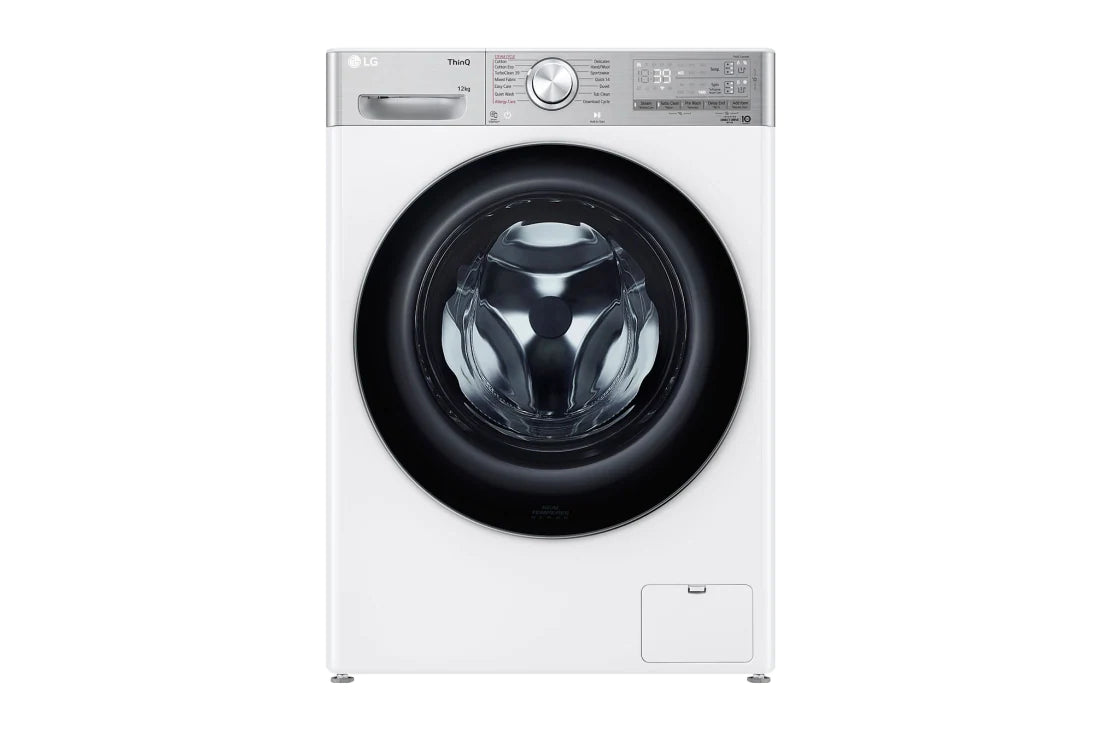 WV10-1412W  LG 12kg Series 10 Front Load Washing Machine with ezDispense® + Turbo Clean 360®