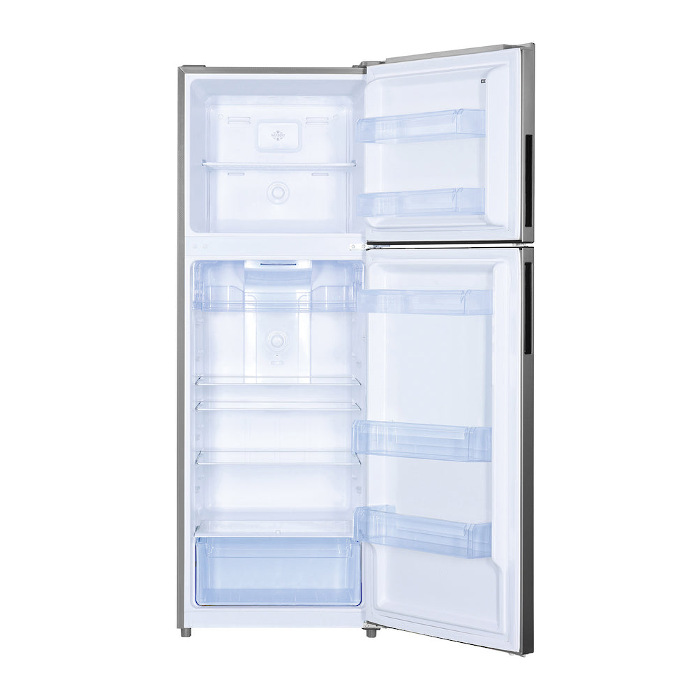 Parmco FR362STMFF 362L Silver Top Mount Fridge Freezer