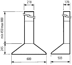 Parmco RCAN-6W-500L Pyramid Canopy
