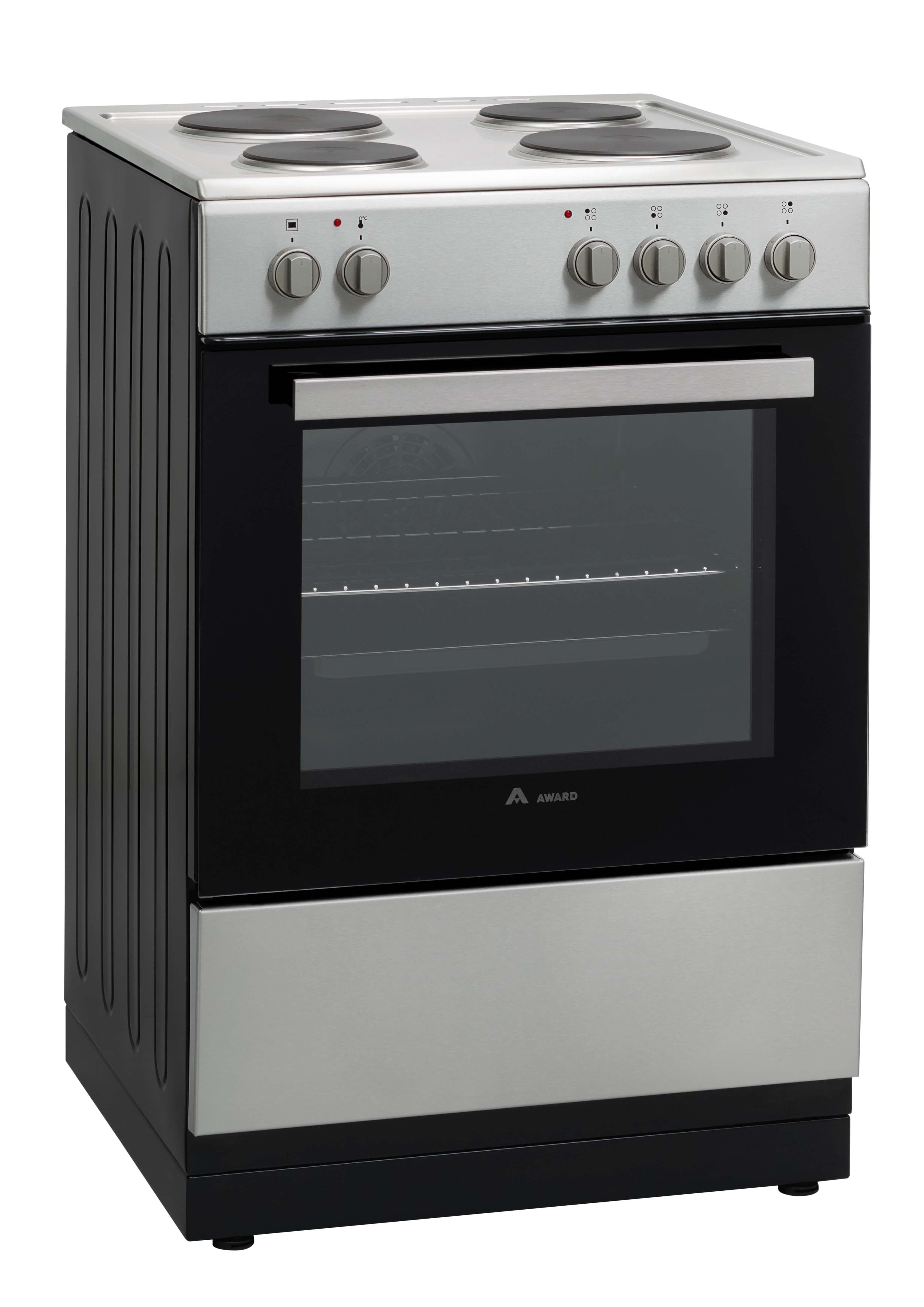 AFEE133/1 Award Freestanding 60cm Cooker with Solid Hotplates