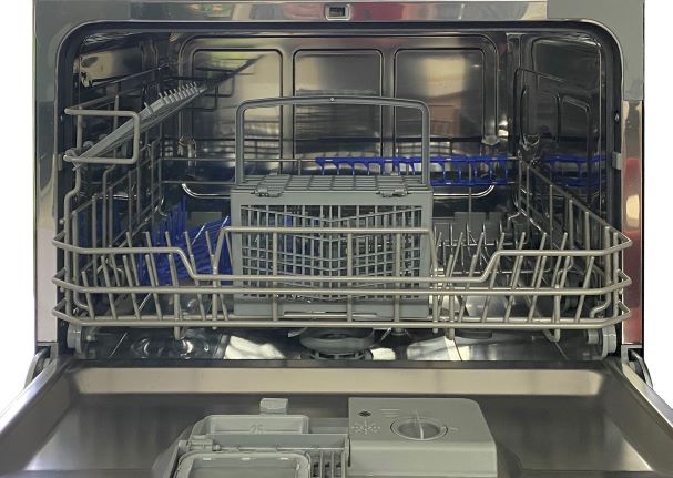 Award D3602DS Silver 55cm Compact Benchtop Dishwasher