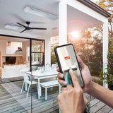 THE3200RA Heatstrip Elegance with Remote & App Control Outdoor Radiant Electric Heater